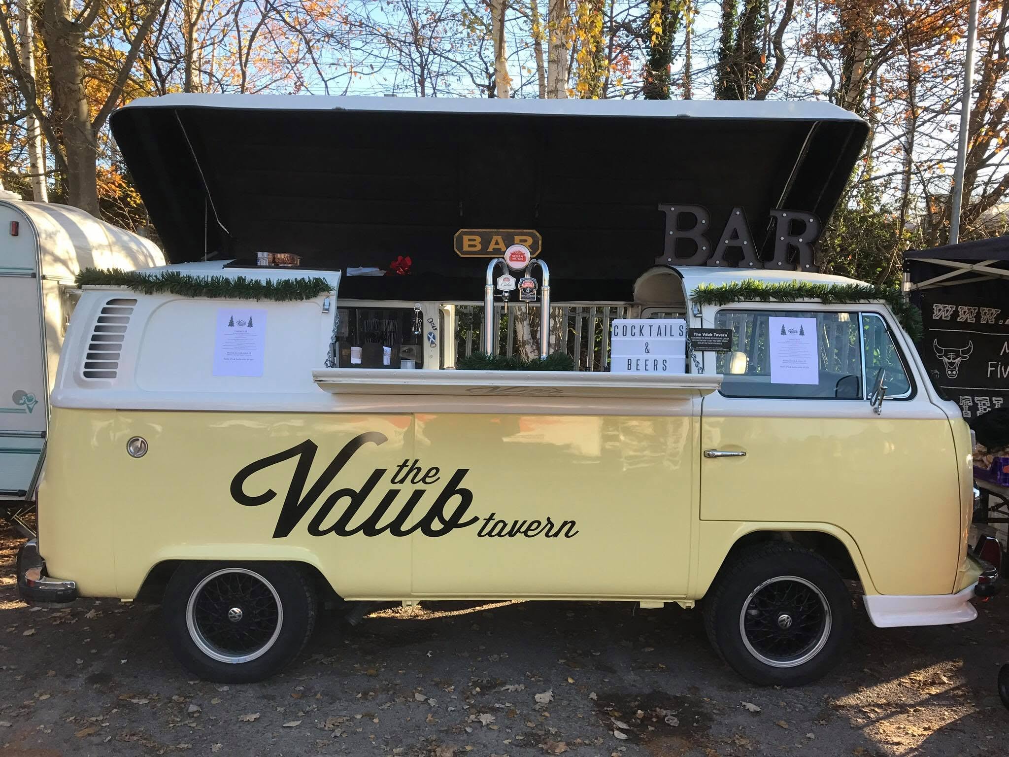 The Vdub Tavern converted VW campervan bar