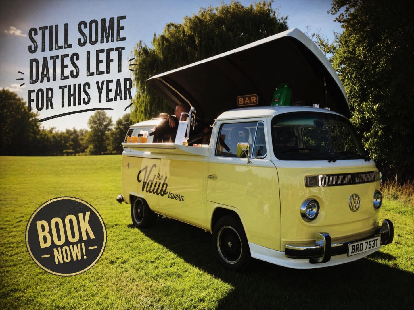 Mobile VW Campervan Bar