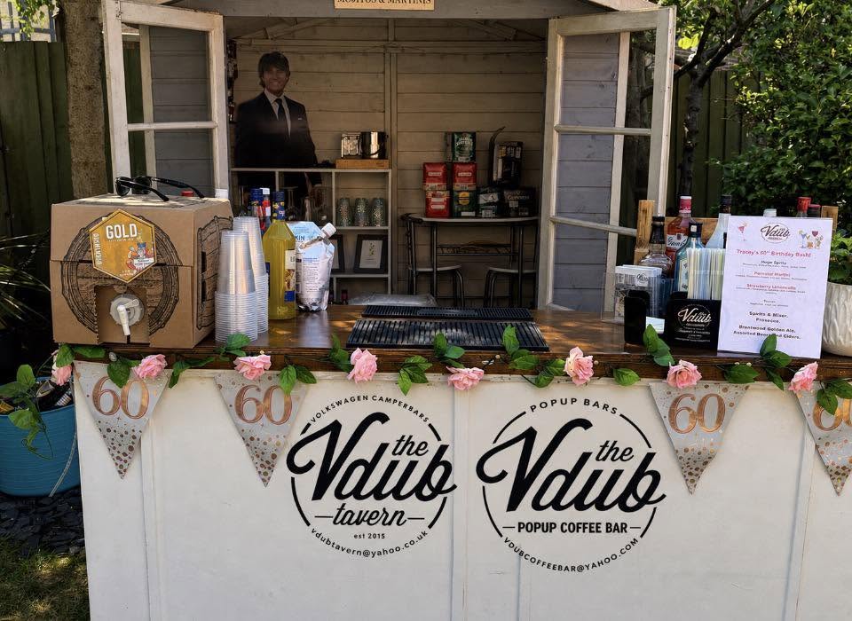 The Vdub pop up bar set up